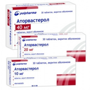 Аторвастерол 10мг №30 табл (аторвастатин)