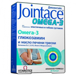 Джоинтэйс Омега-3 глюкозамин 30 кап.(НОВ)