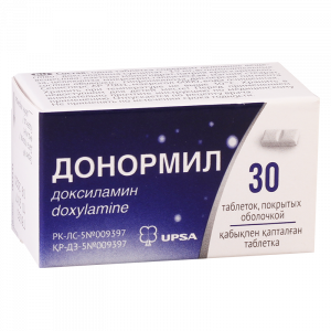 Донормил 15мг №30 табл  (доксиламин)