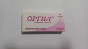 Оргил 500 мг №10 табл (орнидазол)
