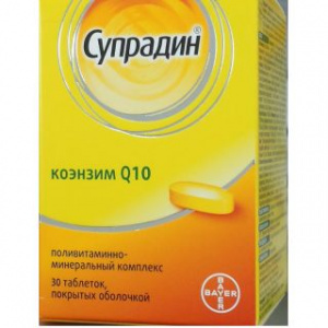 Супрадин® коэнзим Q10 №30 табл