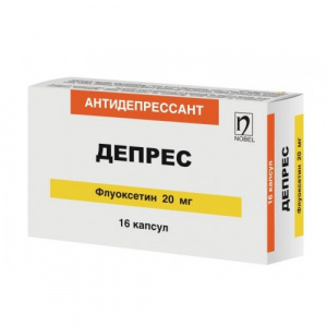 Депрес 20 мг №16 капс