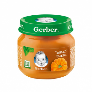 Дет.пит.Нестле Пюре Gerber 80гр с тыквой 078440*12