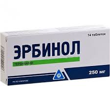 Эрбинол 250 мг №14 табл (тербинафин)