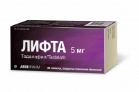 Лифта 5 мг 28 таб (тадалафил)