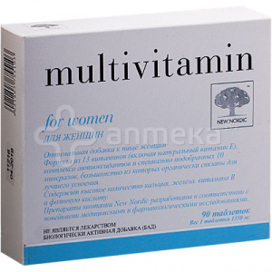 Multivitamin for women 1350 мг №90 табл