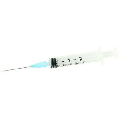 Шприц 2,5 мл Bioject Budget с иглой 23G**1/2 (ШТ)