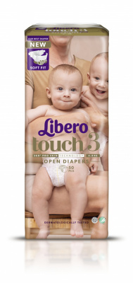 Подгузники детские libero touch 3 №50 (4-8кг) 070834