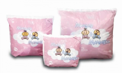 Вата малыш & малышка 25,0 н/с