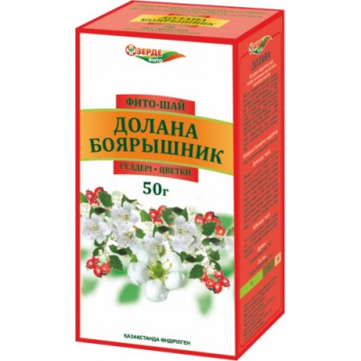 Боярышника цветки 50 г фито-чай