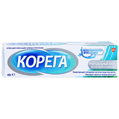 Корега  Нейтральный вкус 40 г крем