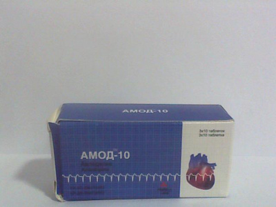 Амод-10 10мг №30 табл (амлодипин)