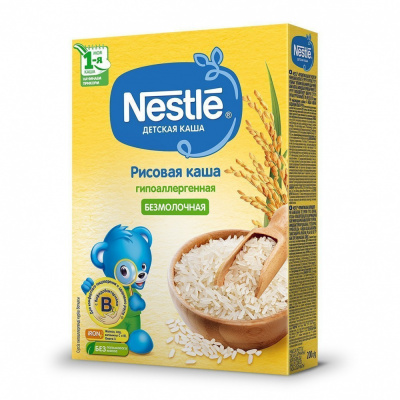 Дет.Пит.Нестле Каша дж nestle Безмолочная Рисовая 200гр 031023*9